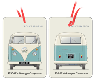 VW Campervan 1950-67 Air Freshener